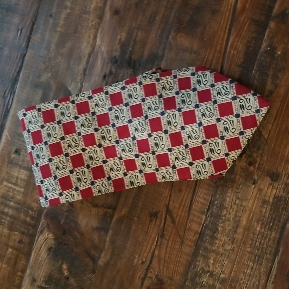 Kenneth Cole Checkered Tie